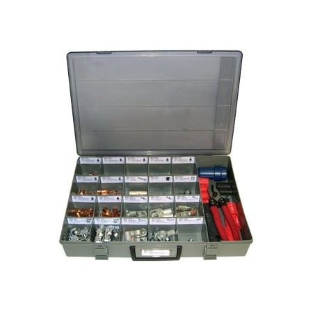 Tectran Flared Copper Lug-2/0 Gauge - 3/8 Stud 34026